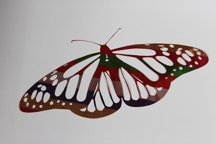 butterfly Тканино-шкіряний лазерний різак
