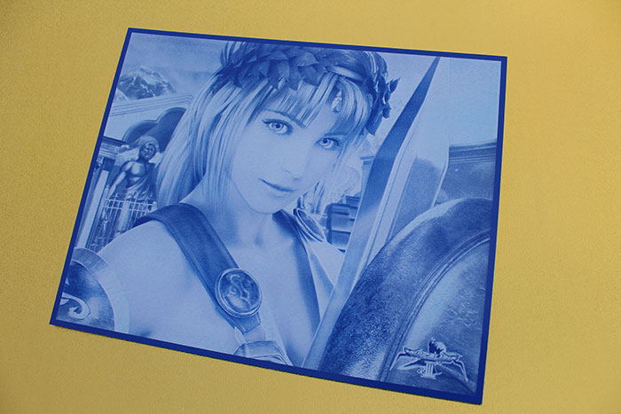 Character photo High-Resolution laser engraver